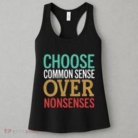 Common Sense Over Nonsense Women's Tank Top thumb 3
