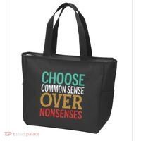 Common Sense Over Nonsense Tote Bag thumb 3