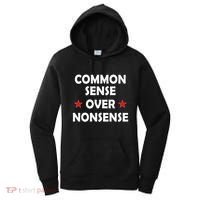 Common Sense Over Nonsense Women's Hoodie thumb 0