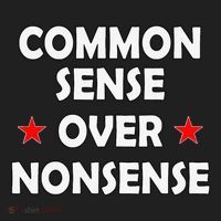 Common Sense Over Nonsense Tumbler thumb 3