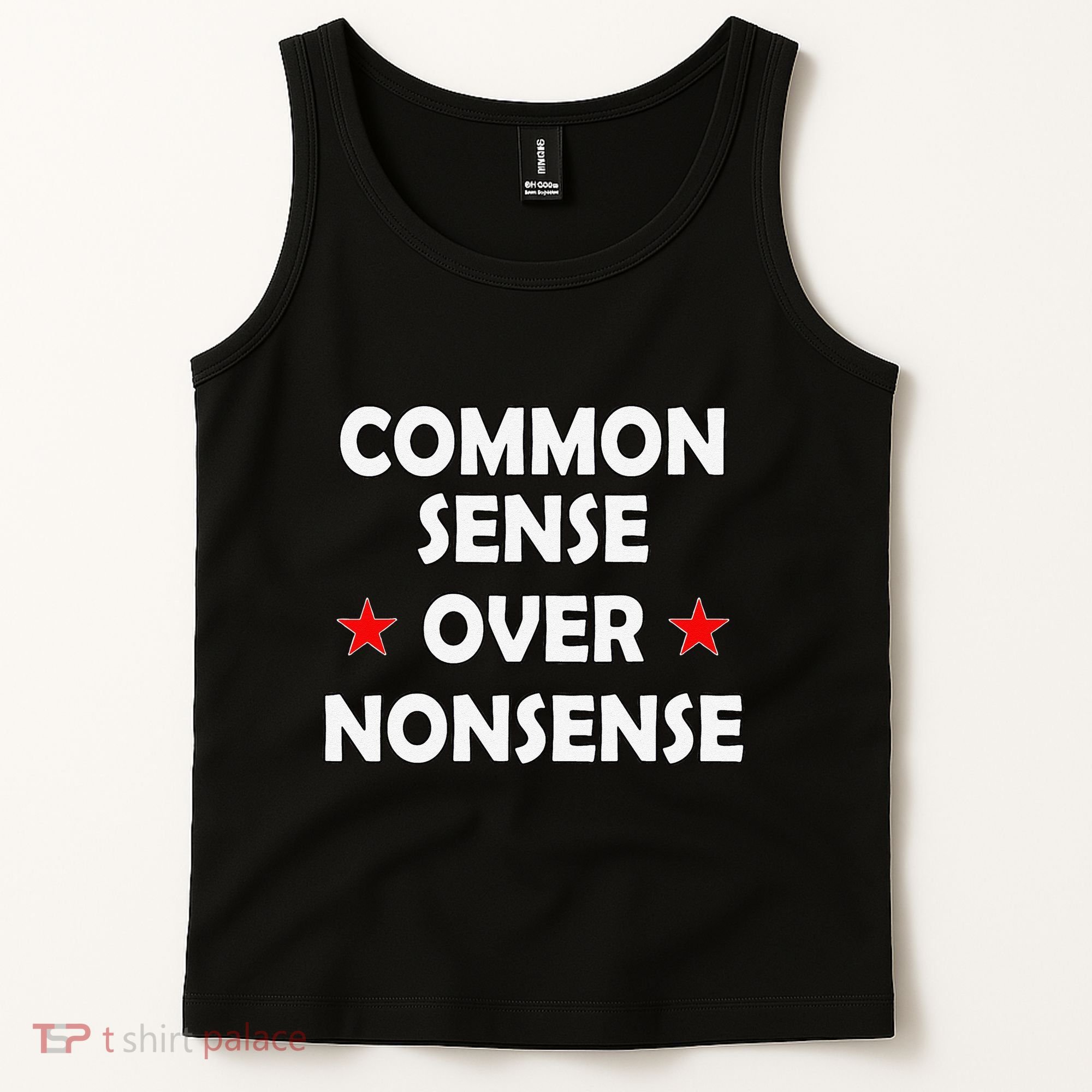 Common Sense Over Nonsense Tank Top