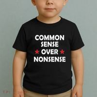 Common Sense Over Nonsense Toddler T-Shirt thumb 2