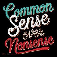 Common Sense Over Nonsense Retro Kids Sweatshirt thumb 2
