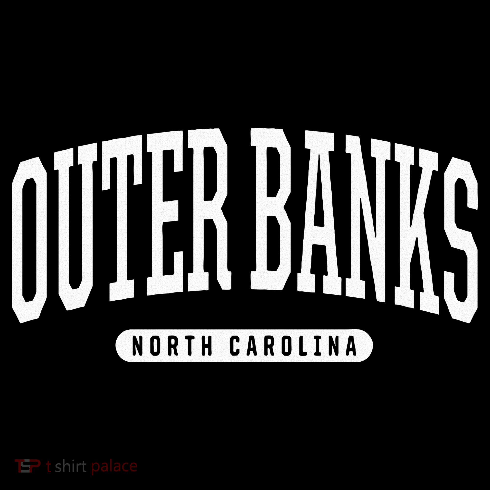 College Style Outer Banks North Carolina Souvenir Gift Women's Hoodie
