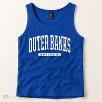 College Style Outer Banks North Carolina Souvenir Gift Tank Top thumb 2