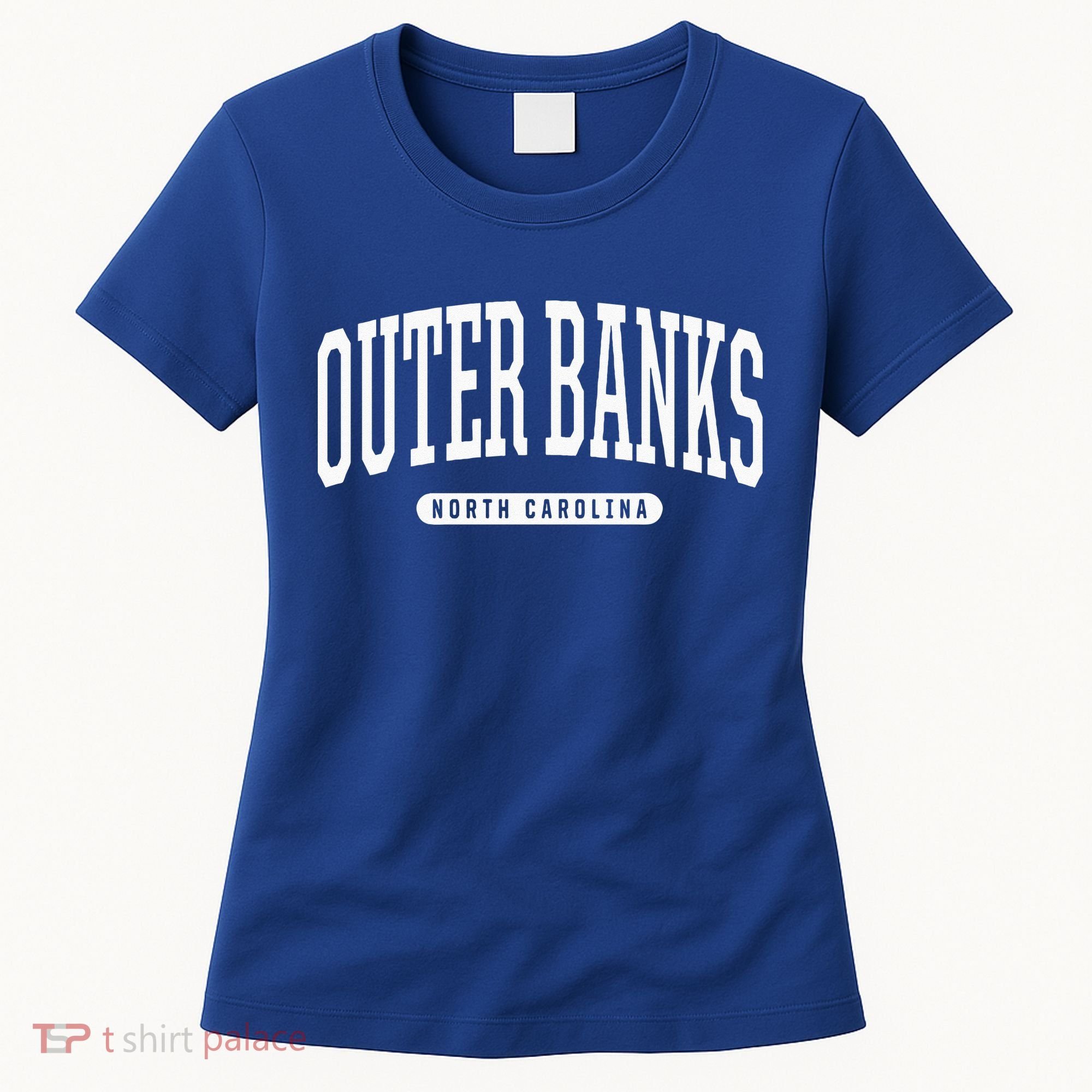 College Style Outer Banks North Carolina Souvenir Gift Women's T-Shirt