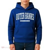 College Style Outer Banks North Carolina Souvenir Gift Kids Hoodie thumb 4