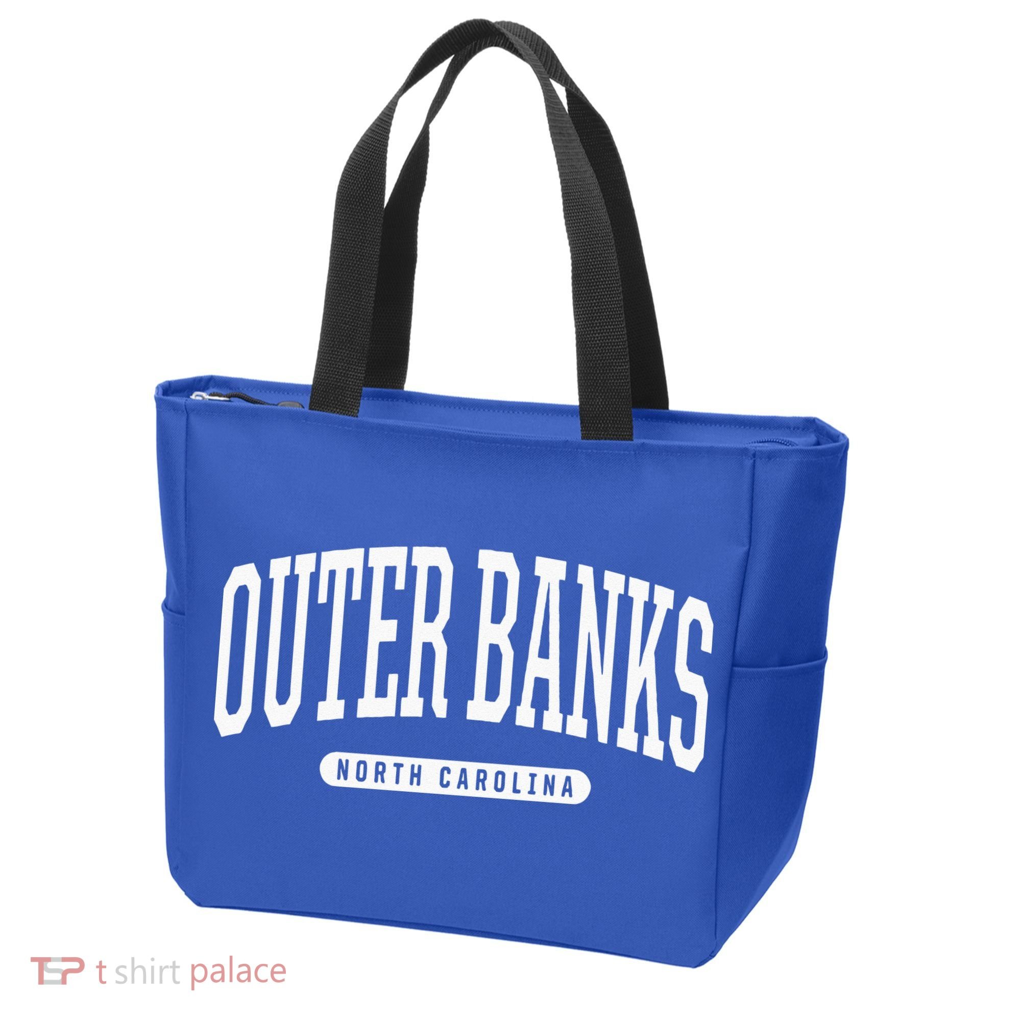 College Style Outer Banks North Carolina Souvenir Gift Tote Bag