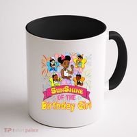 Cute SunShine of the Birthday Girl Coffee Mug thumb 1