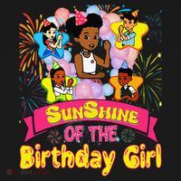 Cute SunShine of the Birthday Girl Ornament thumb 1