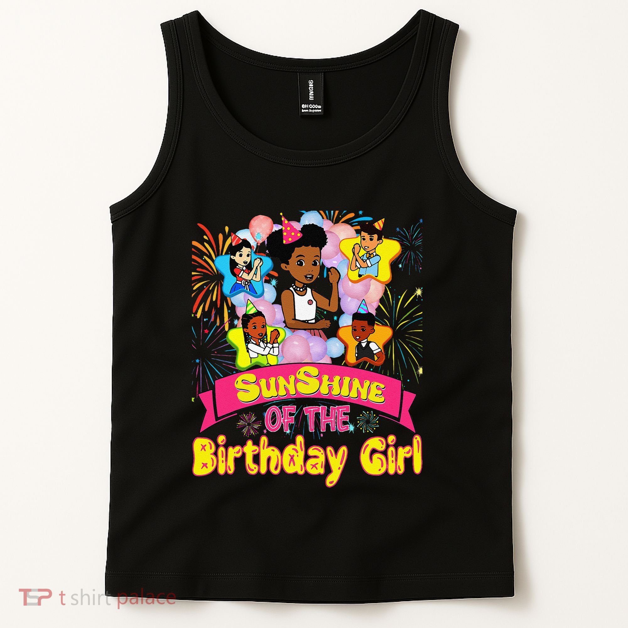 Cute SunShine of the Birthday Girl Tank Top