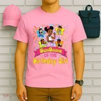 Cute SunShine of the Birthday Girl T-Shirt thumb 6