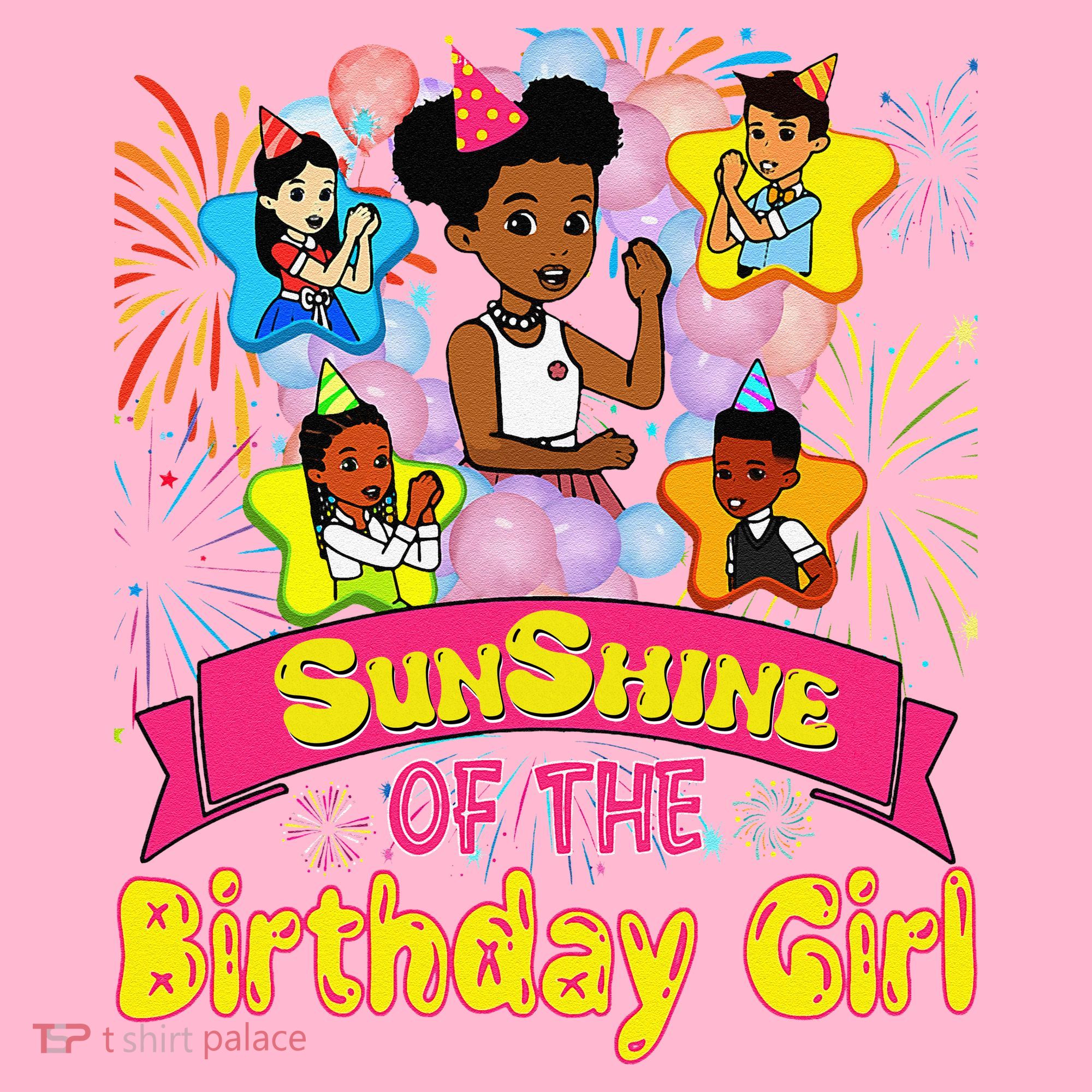 Cute SunShine of the Birthday Girl Coaster