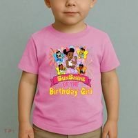 Cute SunShine of the Birthday Girl Toddler T-Shirt thumb 2