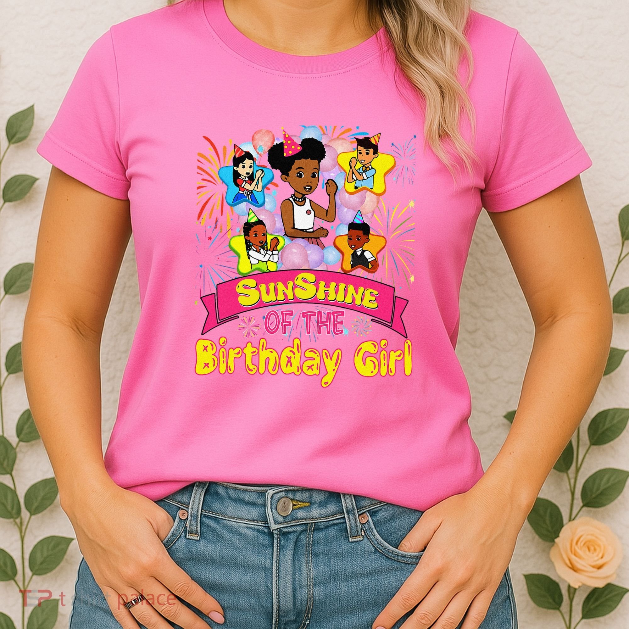 Cute SunShine of the Birthday Girl Women's T-Shirt