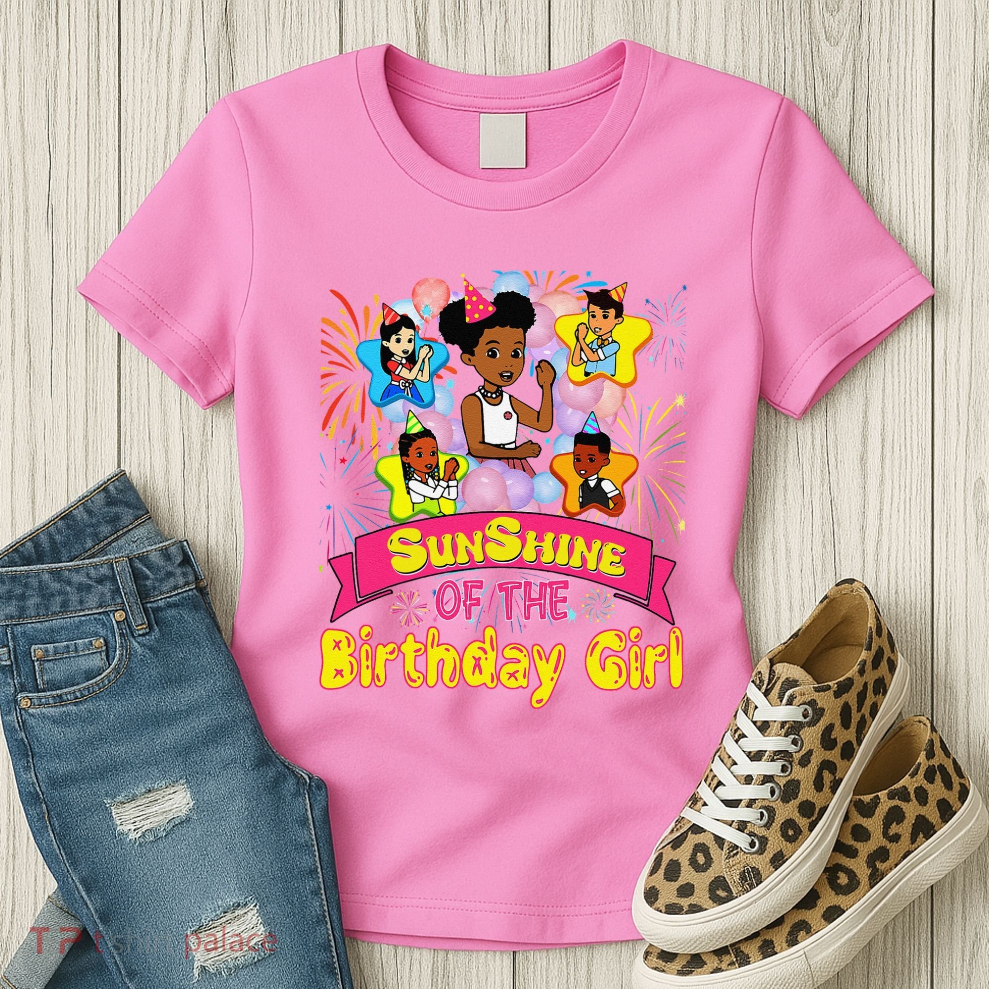 Cute SunShine of the Birthday Girl Women's T-Shirt