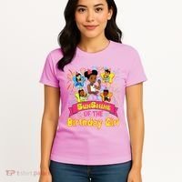 Cute SunShine of the Birthday Girl Women's T-Shirt thumb 4