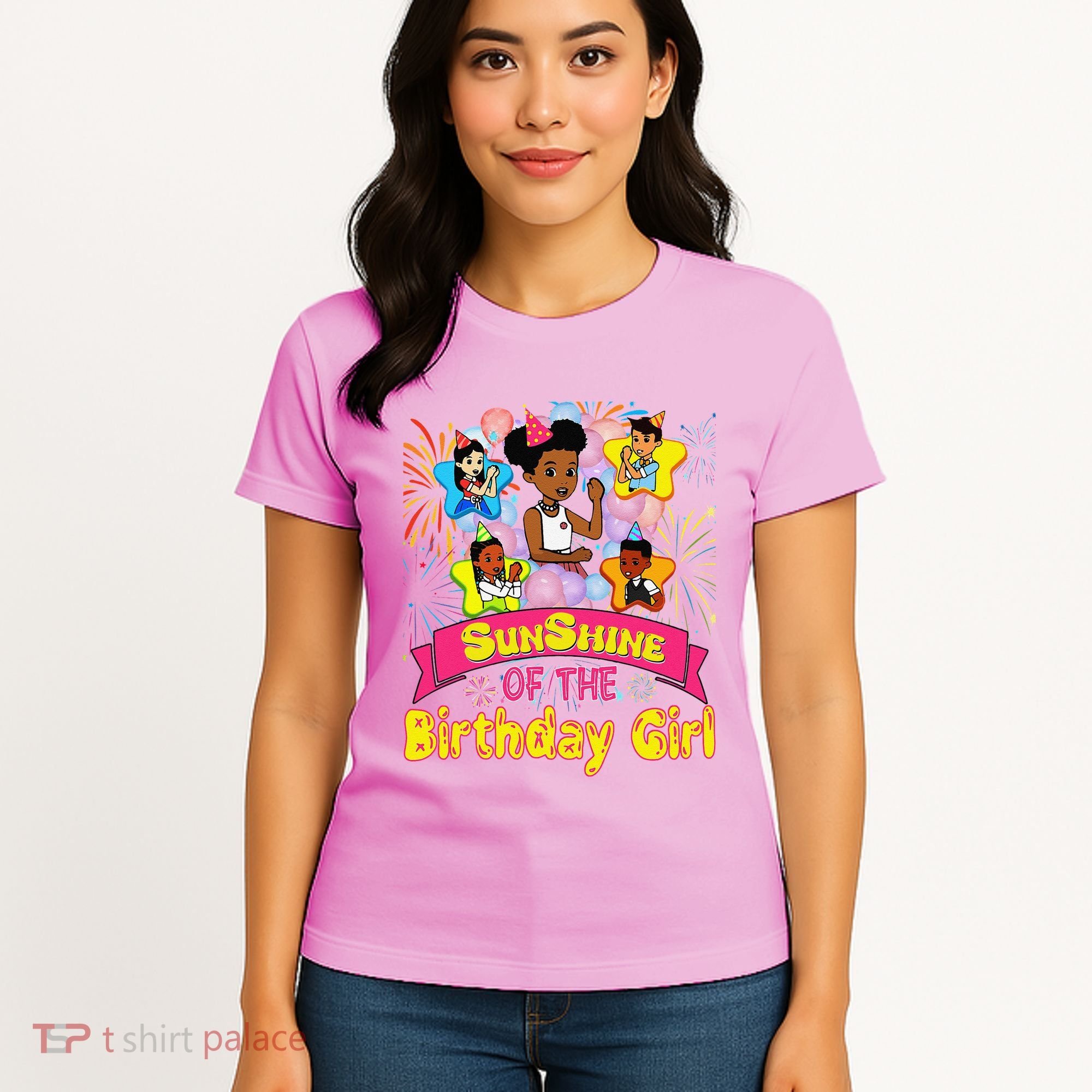 Cute SunShine of the Birthday Girl Women's T-Shirt