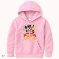 Cute SunShine of the Birthday Girl Kids Hoodie thumb 0