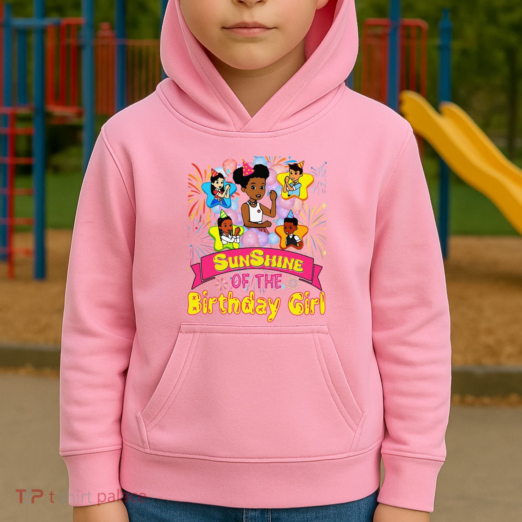 Cute SunShine of the Birthday Girl Kids Hoodie