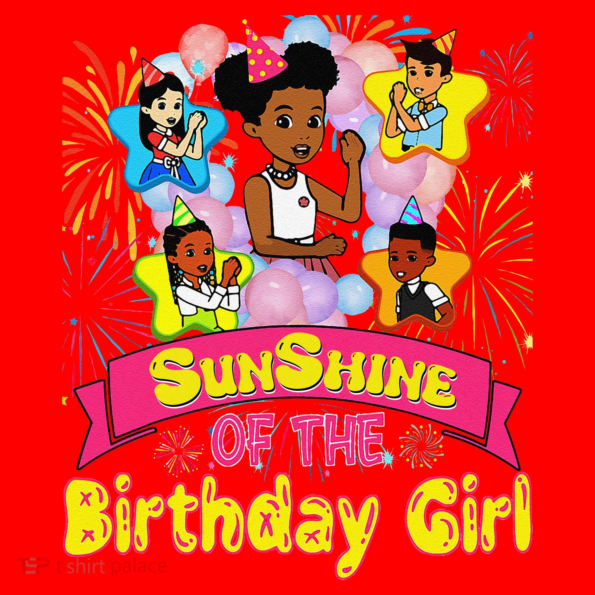 Cute SunShine of the Birthday Girl Santa Hat