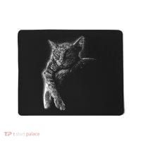 Cat Sleeping On The Moon Sketch Mousepad thumb 0