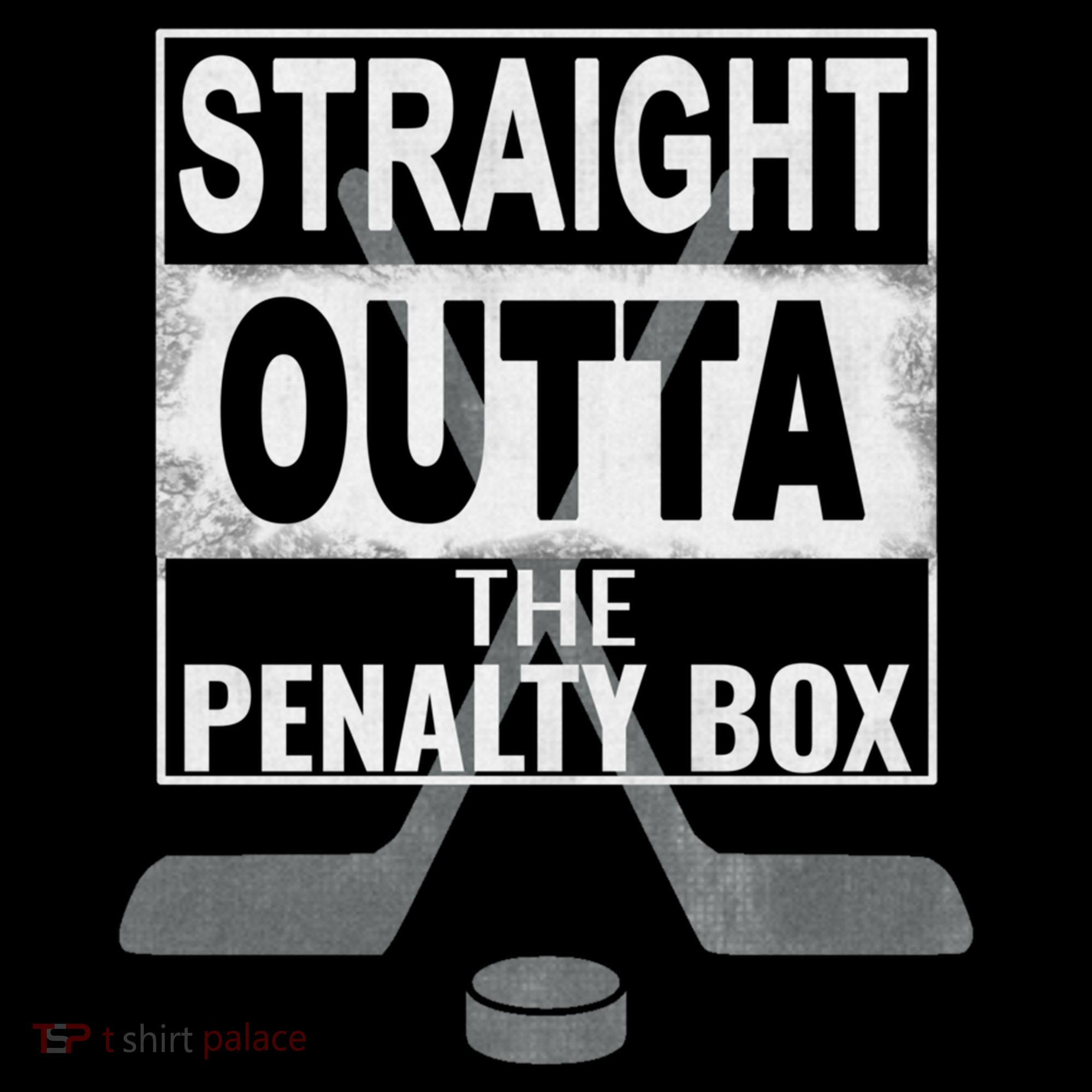Cool Straight Outta The Penalty Box Hockey Player Themed Cool Gift Coffee Mug