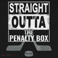 Cool Straight Outta The Penalty Box Hockey Player Themed Cool Gift Pajama Set thumb 2