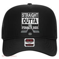 Cool Straight Outta The Penalty Box Hockey Player Themed Cool Gift Hat thumb 0