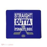 Cool Straight Outta The Penalty Box Hockey Player Themed Cool Gift Mousepad thumb 0