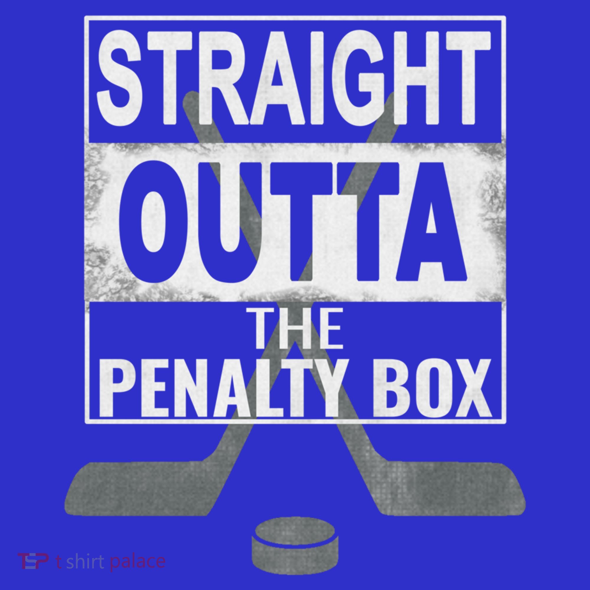 Cool Straight Outta The Penalty Box Hockey Player Themed Cool Gift Women's Tank Top