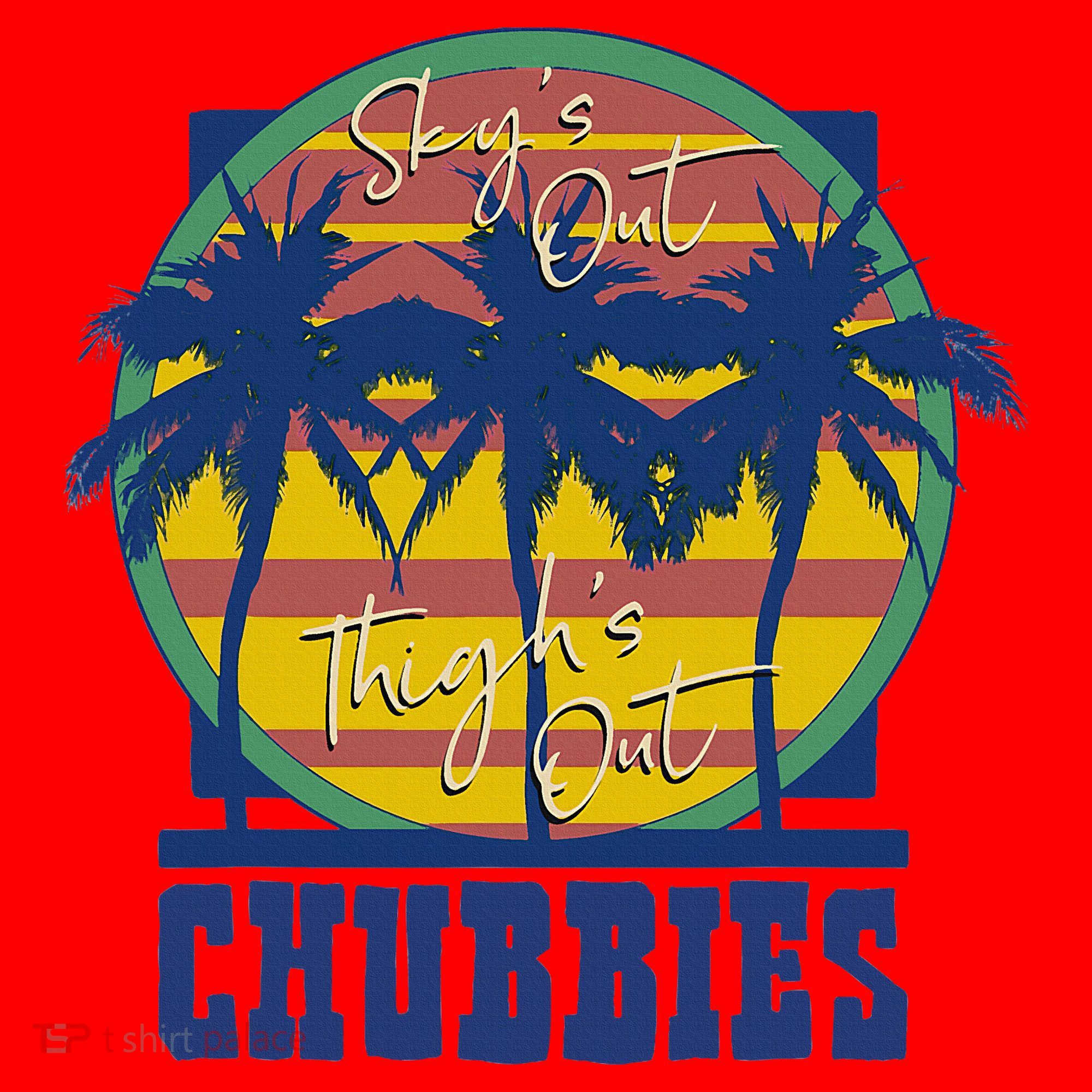 Chubbies Sky’S Out Thighs Out Santa Hat