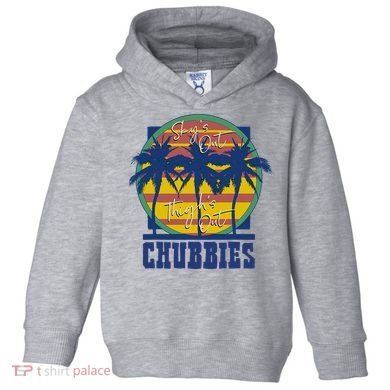Chubbies Sky’S Out Thighs Out Toddler Hoodie