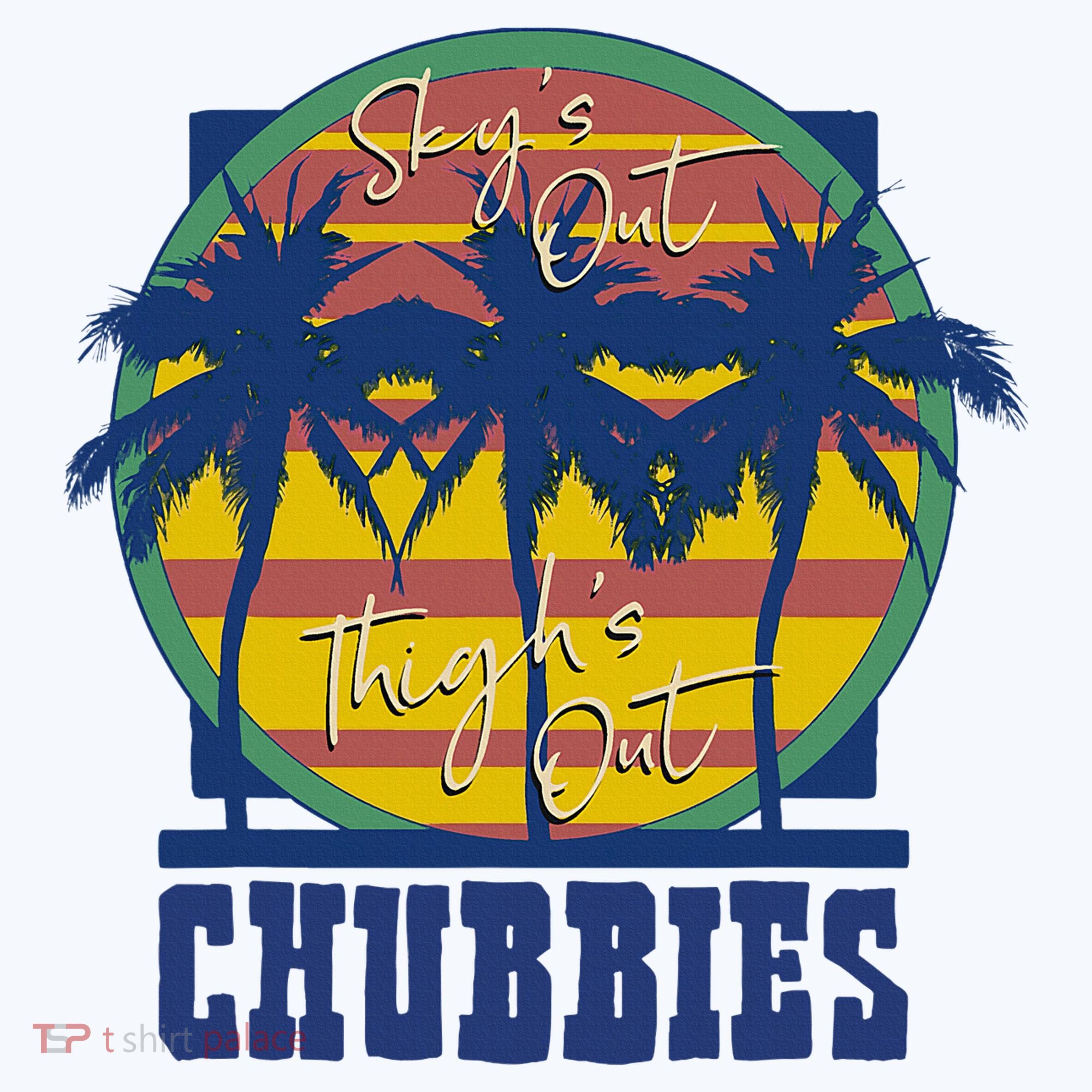 Chubbies Sky’S Out Thighs Out Ornament