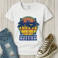 Chubbies Sky’S Out Thighs Out Women's T-Shirt thumb 3
