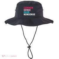 Common Sense Over Nonsense Bucket Hat thumb 0