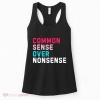 Common Sense Over Nonsense Women's Tank Top thumb 0
