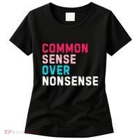 Common Sense Over Nonsense Women's T-Shirt thumb 0