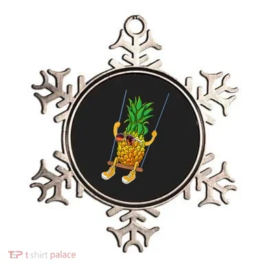 Cute Swinging Pineapple Swinger Ornament
