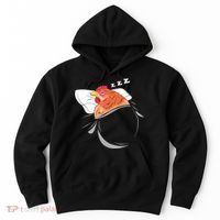 Chicken Sleeping Pajamas Nap PJs Outfit Farmer Gift Chicken Hoodie thumb 0