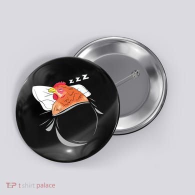 Chicken Sleeping Pajamas Nap PJs Outfit Farmer Gift Chicken Button