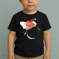Chicken Sleeping Pajamas Nap PJs Outfit Farmer Gift Chicken Toddler T-Shirt thumb 2