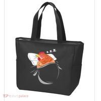 Chicken Sleeping Pajamas Nap PJs Outfit Farmer Gift Chicken Tote Bag thumb 3
