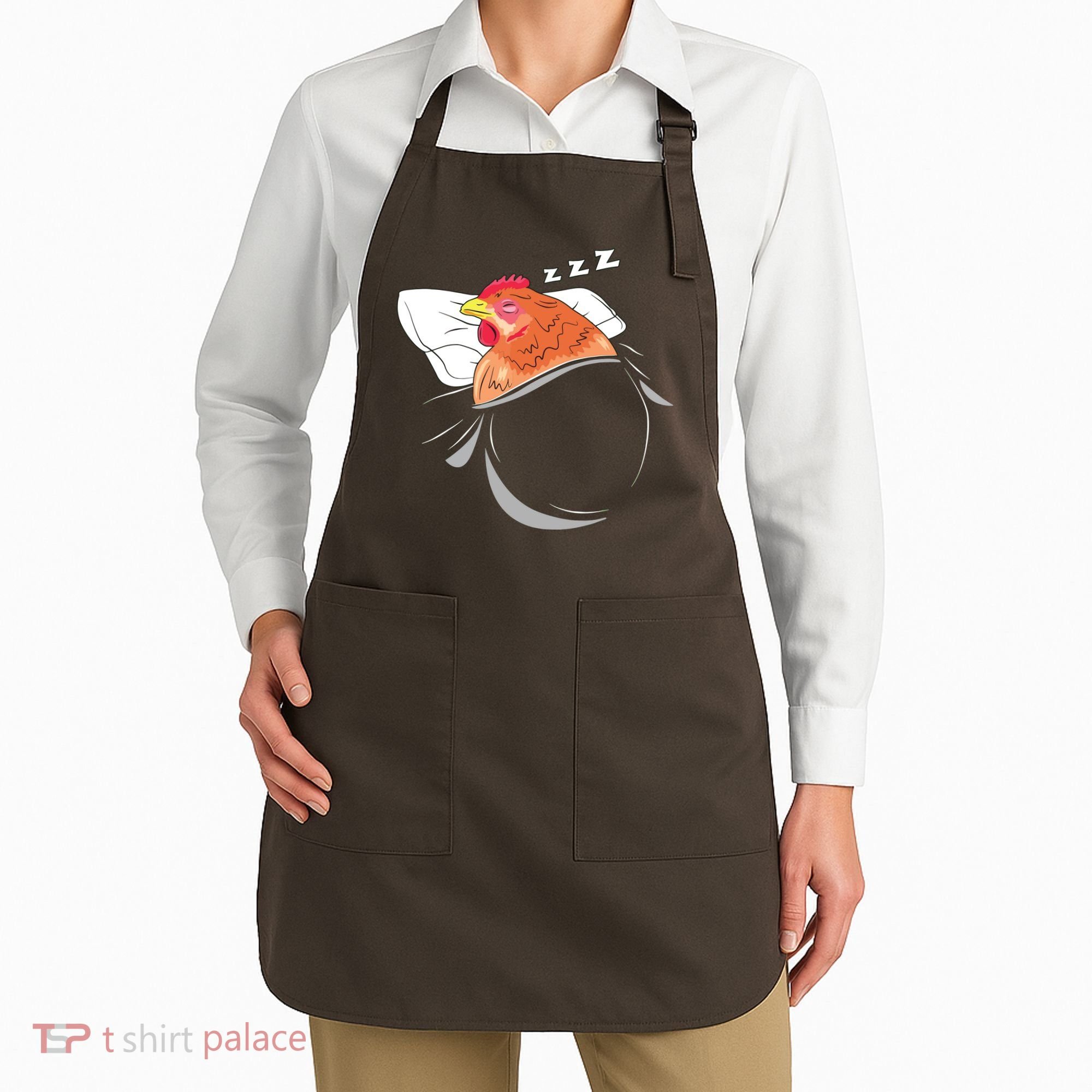 Chicken Sleeping Pajamas Nap PJs Outfit Farmer Gift Chicken Apron