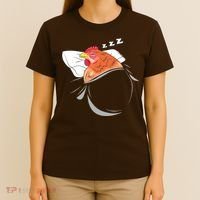 Chicken Sleeping Pajamas Nap PJs Outfit Farmer Gift Chicken T-Shirt thumb 4