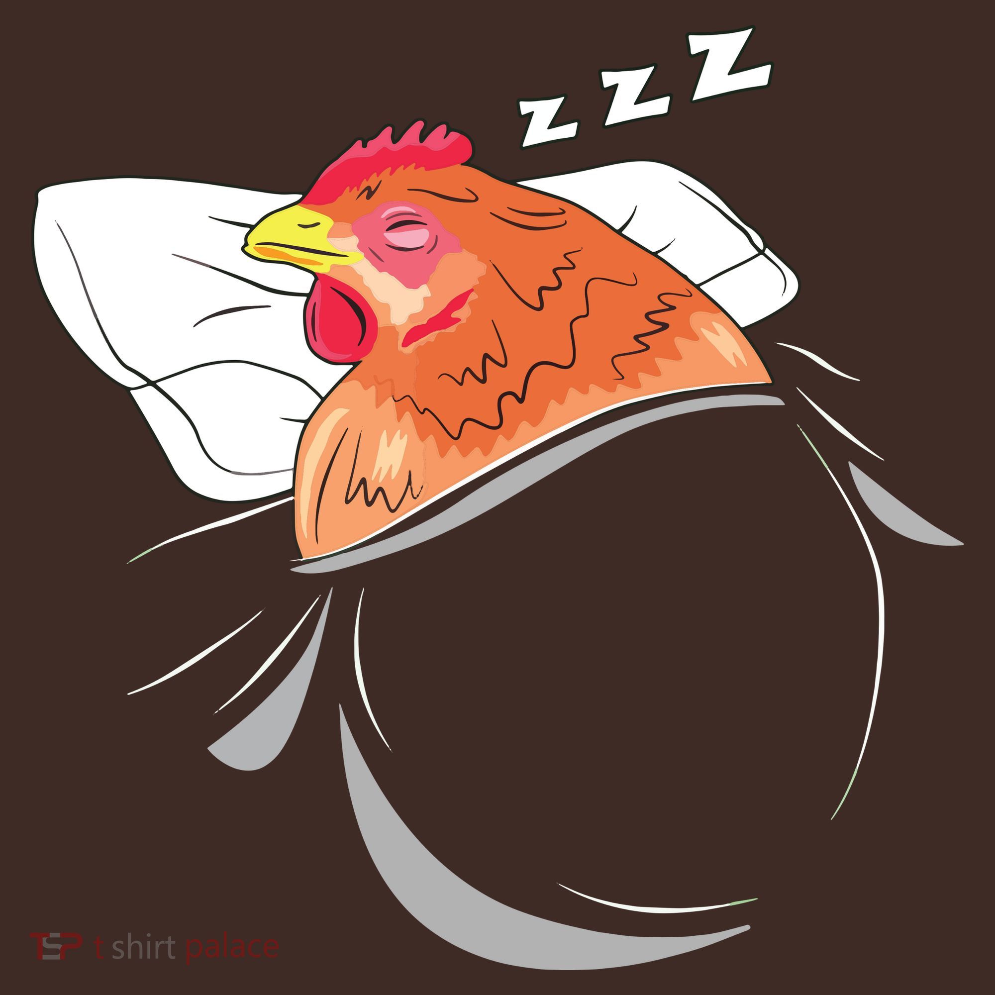 Chicken Sleeping Pajamas Nap PJs Outfit Farmer Gift Chicken Mousepad