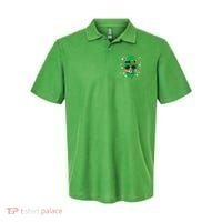 Cat St Patricks Day Leprechaun Shamrock Irish Catrick's Polo thumb 0
