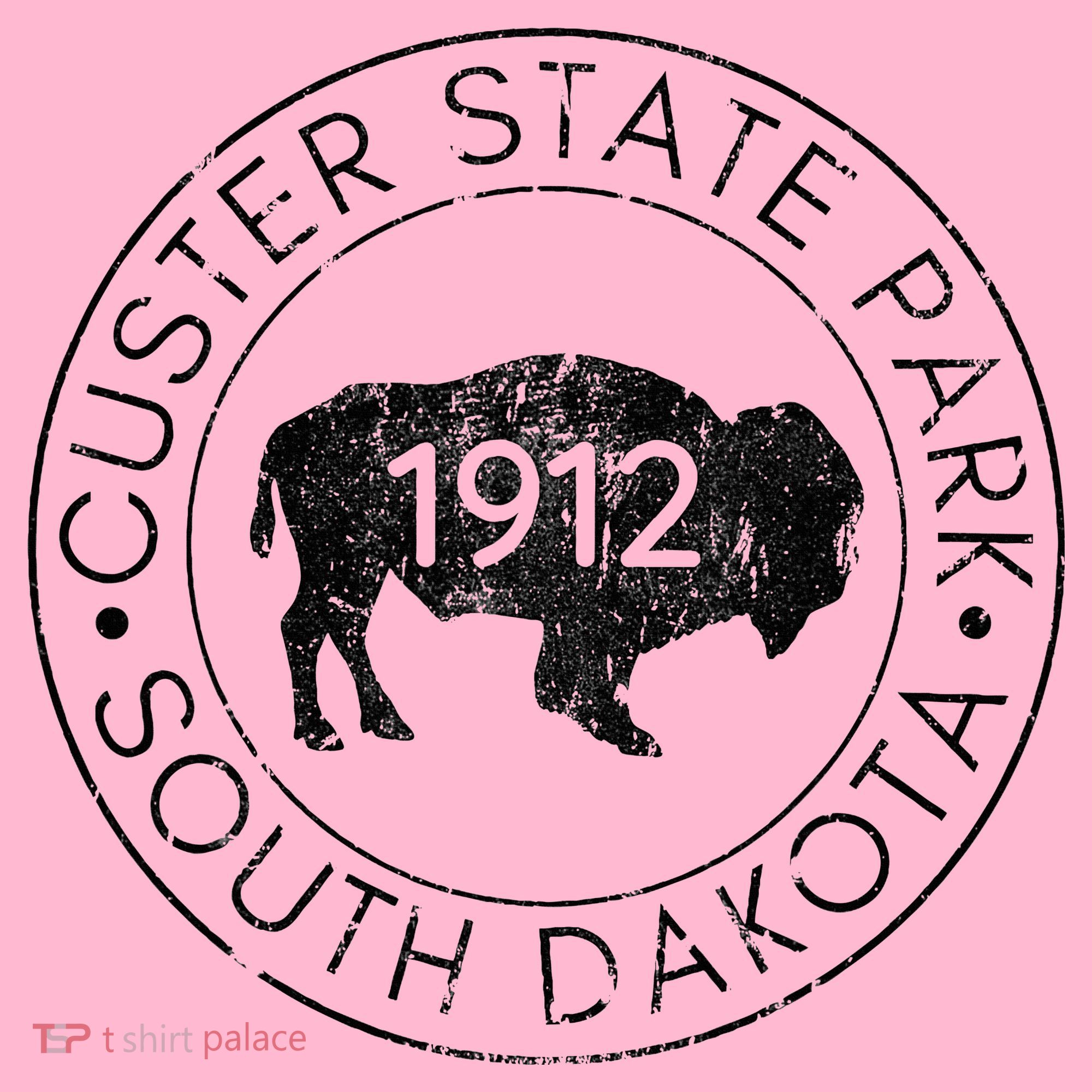 Custer State Park South Dakota Buffalo Hiking Travel Coaster