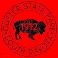 Custer State Park South Dakota Buffalo Hiking Travel Santa Hat thumb 1