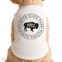 Custer State Park South Dakota Buffalo Hiking Travel Doggie Tank thumb 0